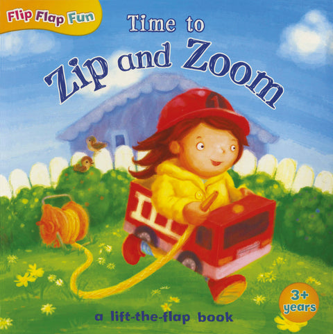 Flip Flap Fun Time to Zip and Zoom
