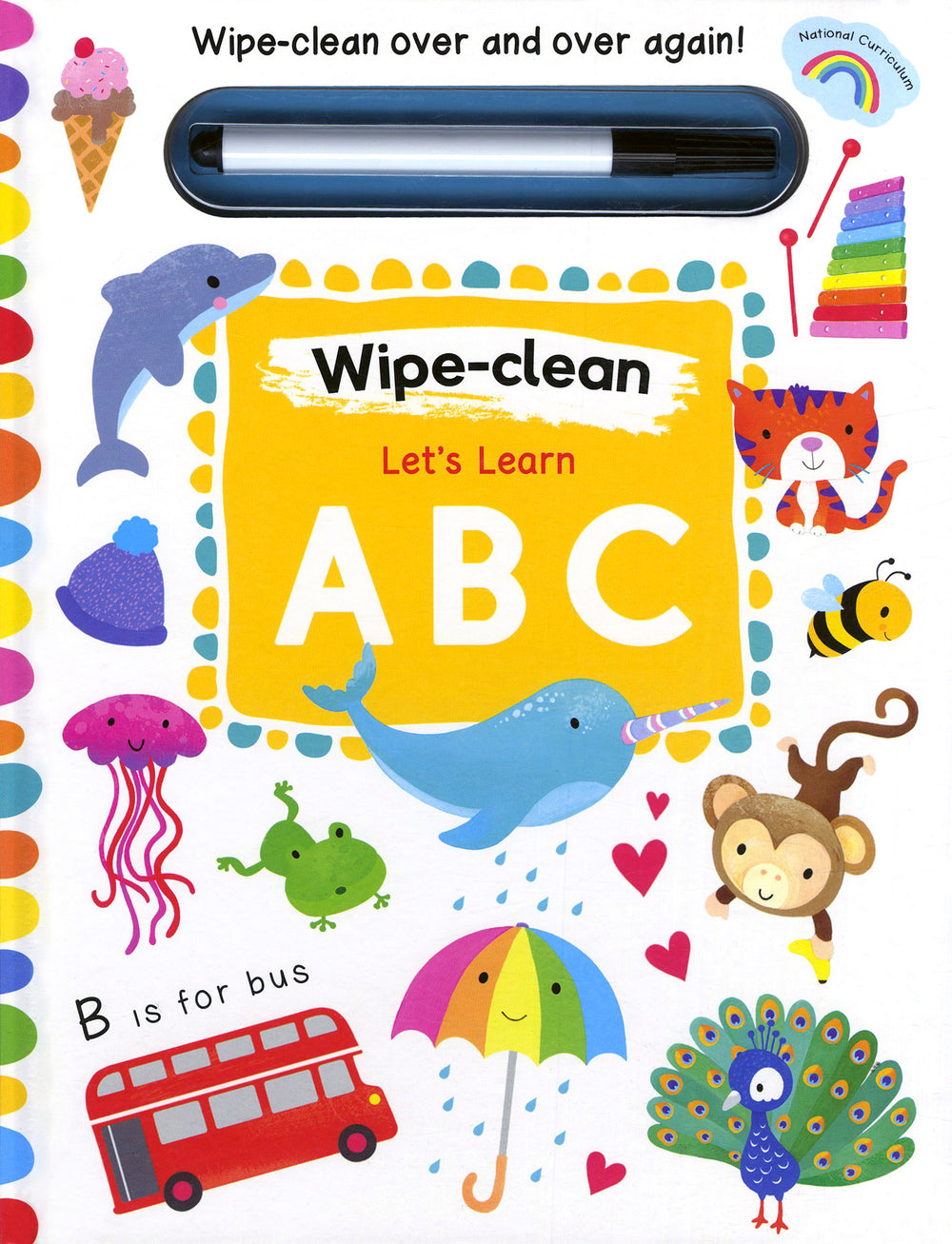 Let`s Learn A B C Wipe-clean