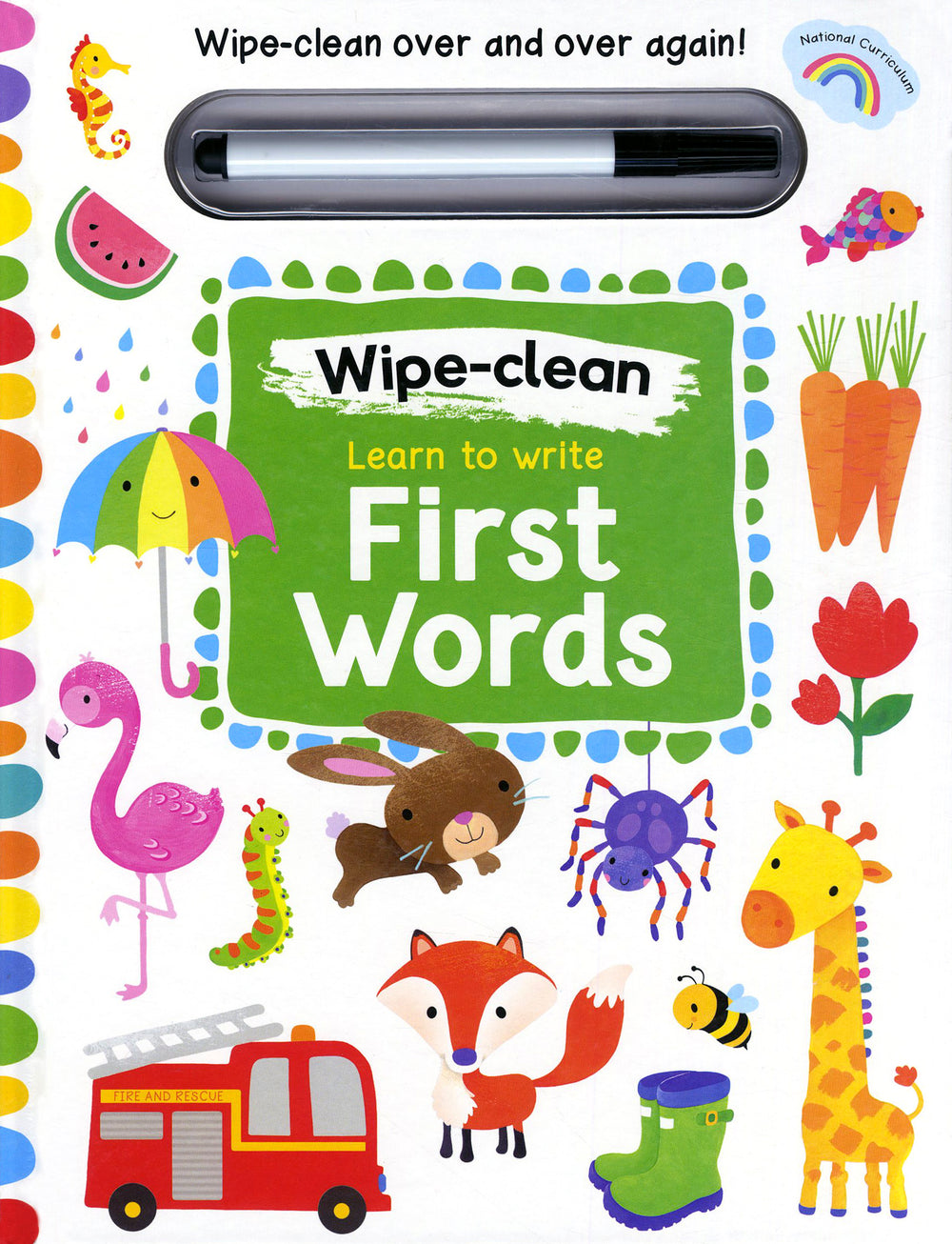 Learn to Write First Words Wipe-clean
