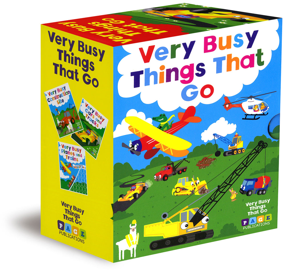 Very Busy Things That Go (Pack of 3 Titles)