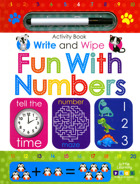 Write and Wipe Fun with Numbers