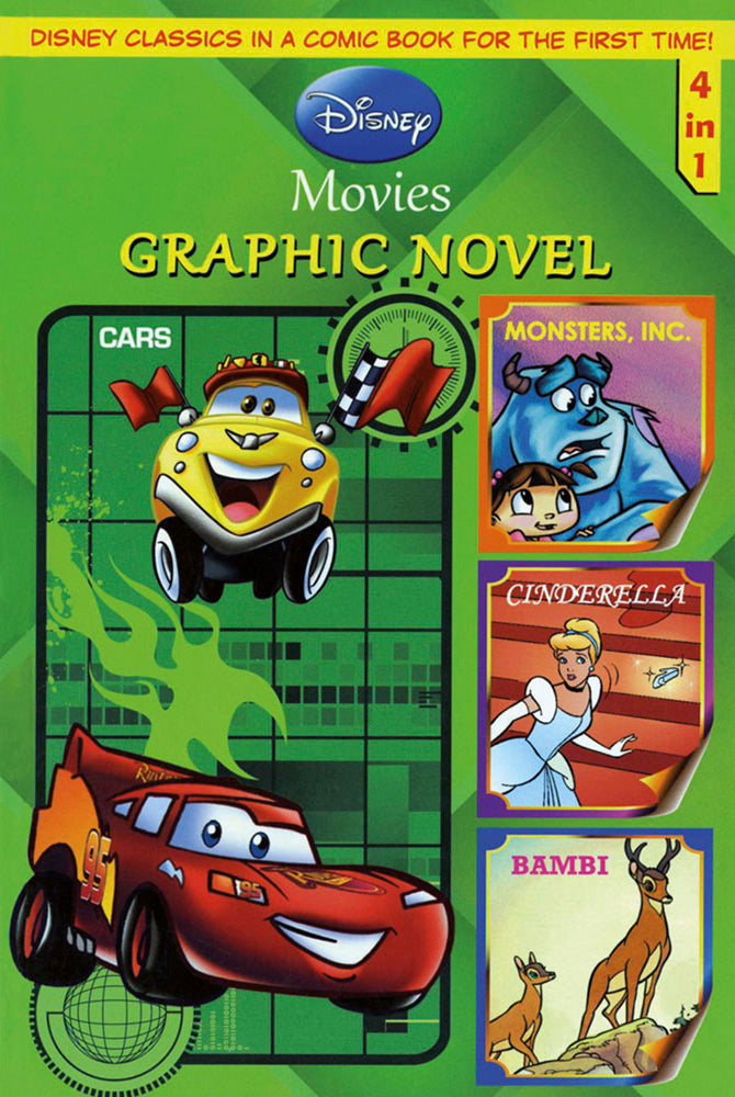 Disney Movies Graphic Novel (4 in 1)