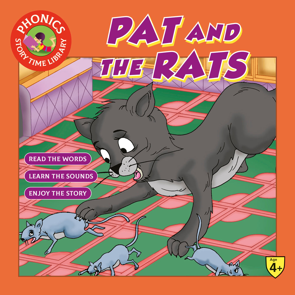 Story Time Library Phonics Pat and the Rats