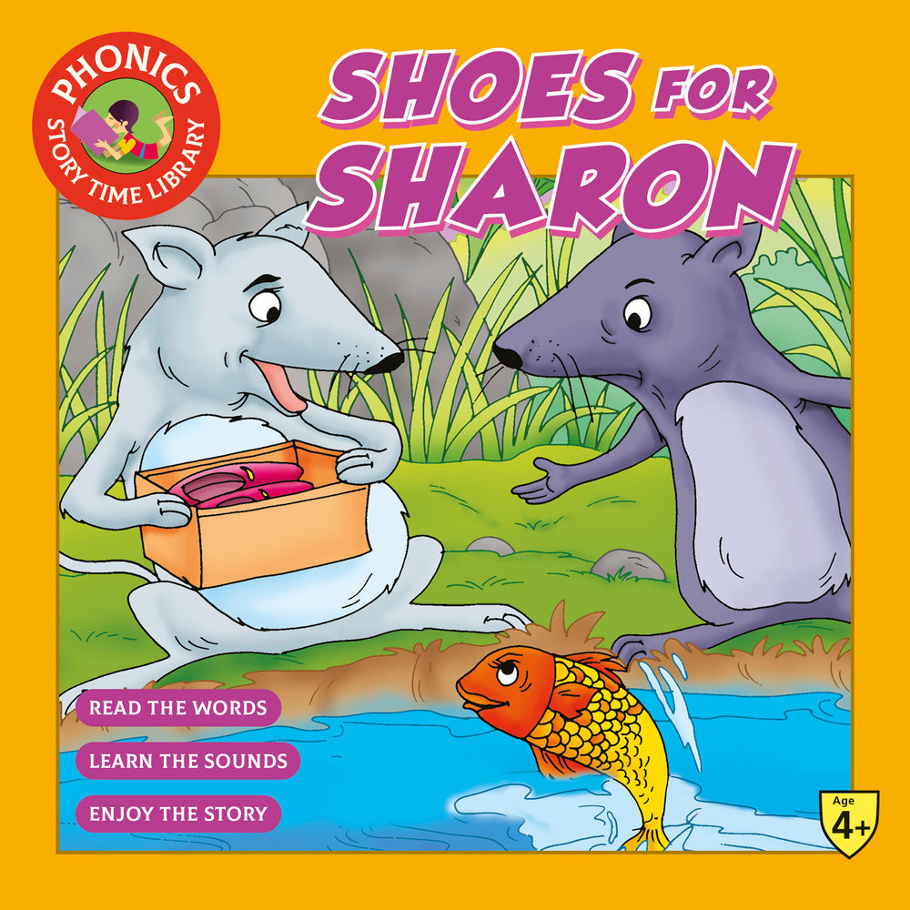 Story Time Library Phonics Shoes for Sharon