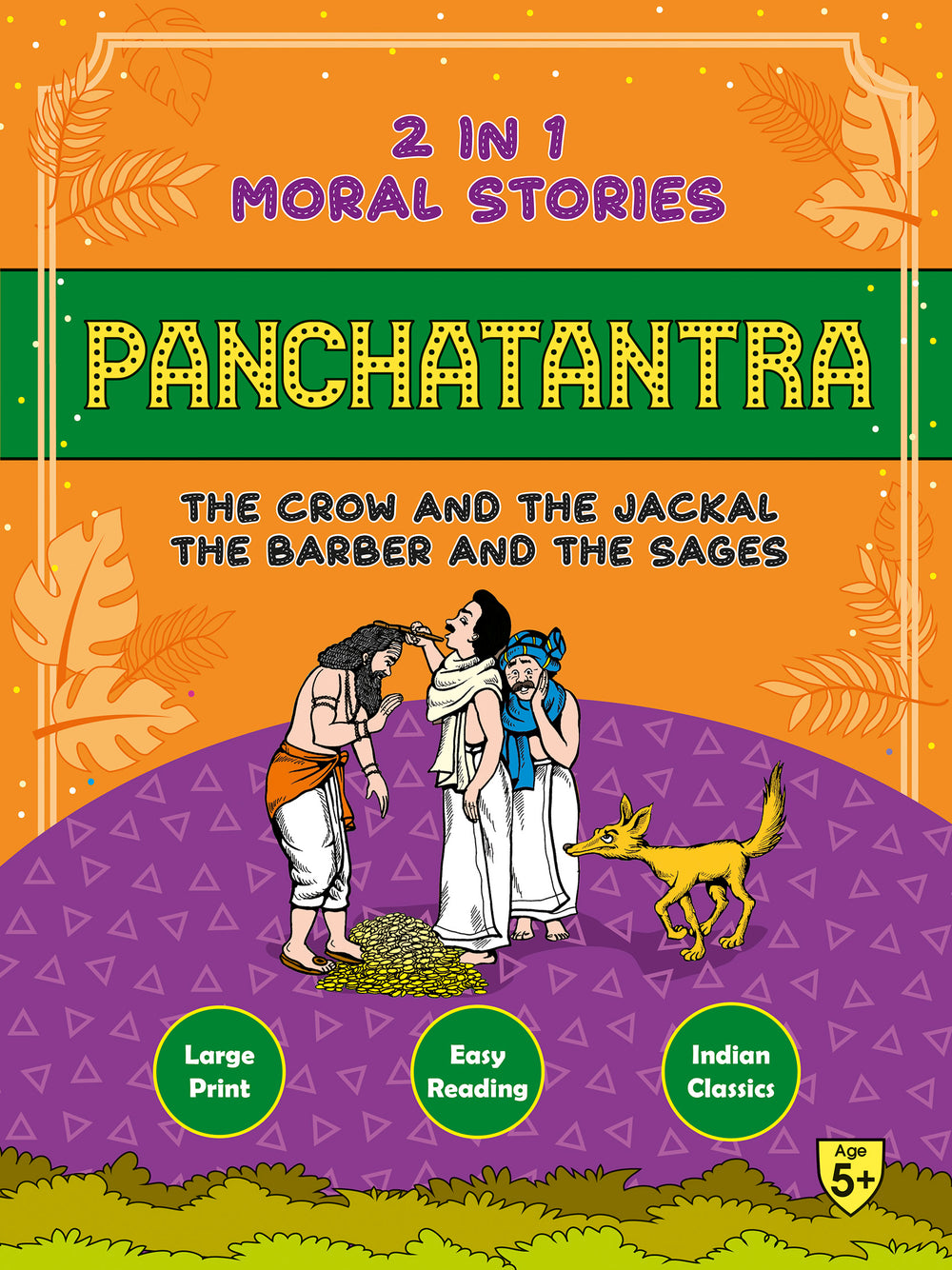 Panchatantra Crow & Jackal/Barber & Sages (2 in 1)