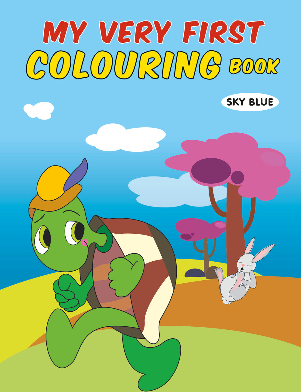 My Very First Colouring Book (Sky Blue)