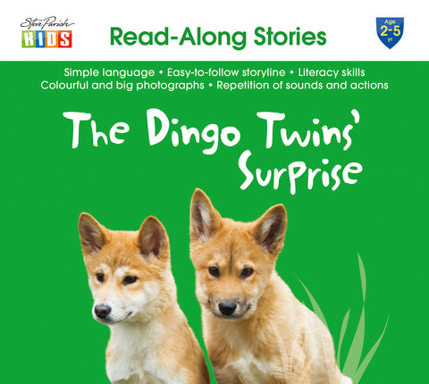Read Along Stories The Dingo Twins Surprise