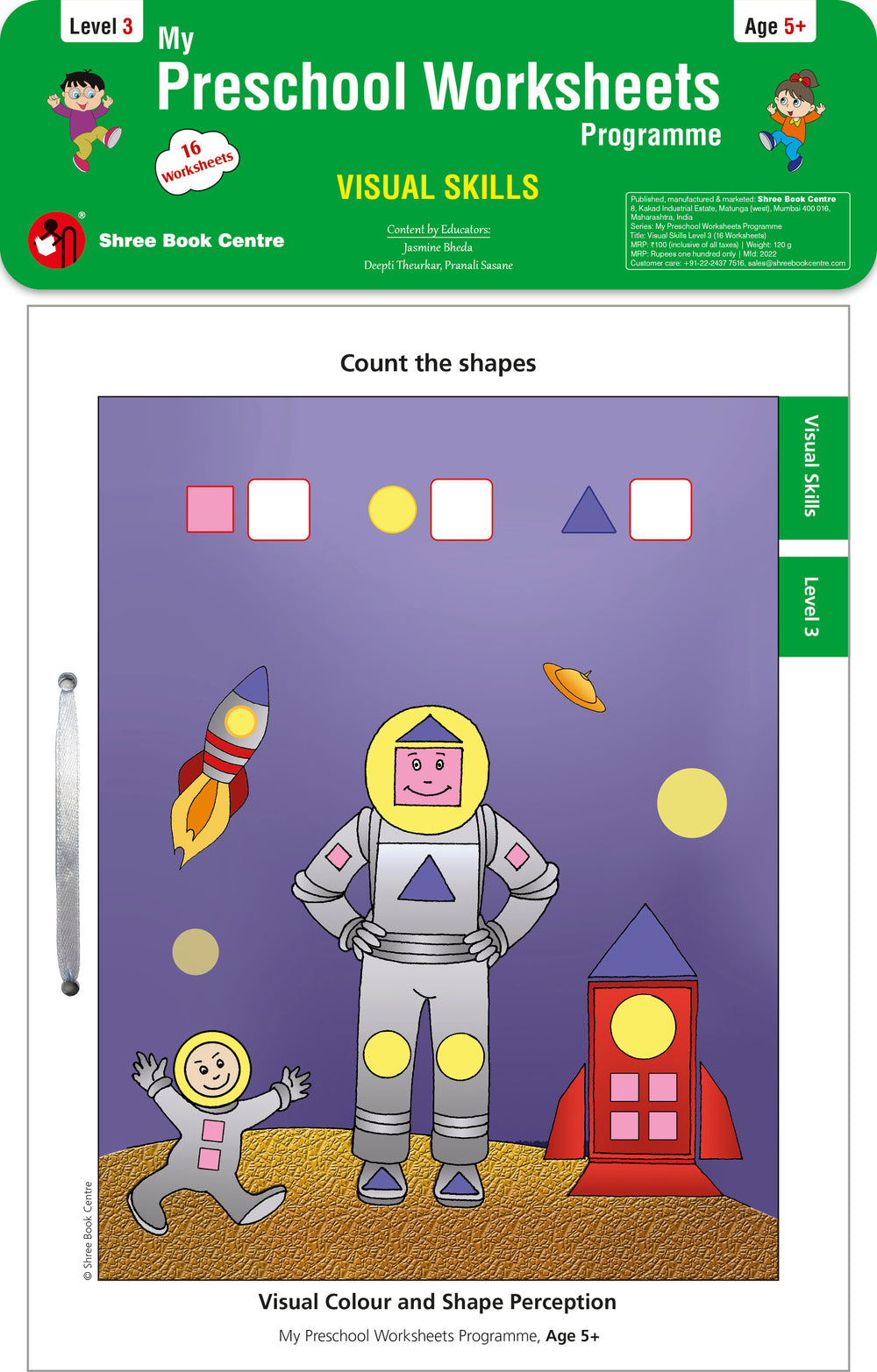 My Preschool Worksheets Programme Visual Skills Level 3