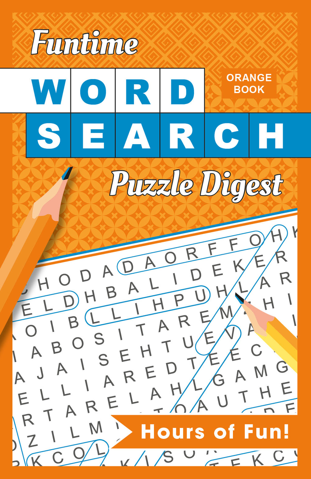 Funtime Word Search Puzzle Digest (Orange)