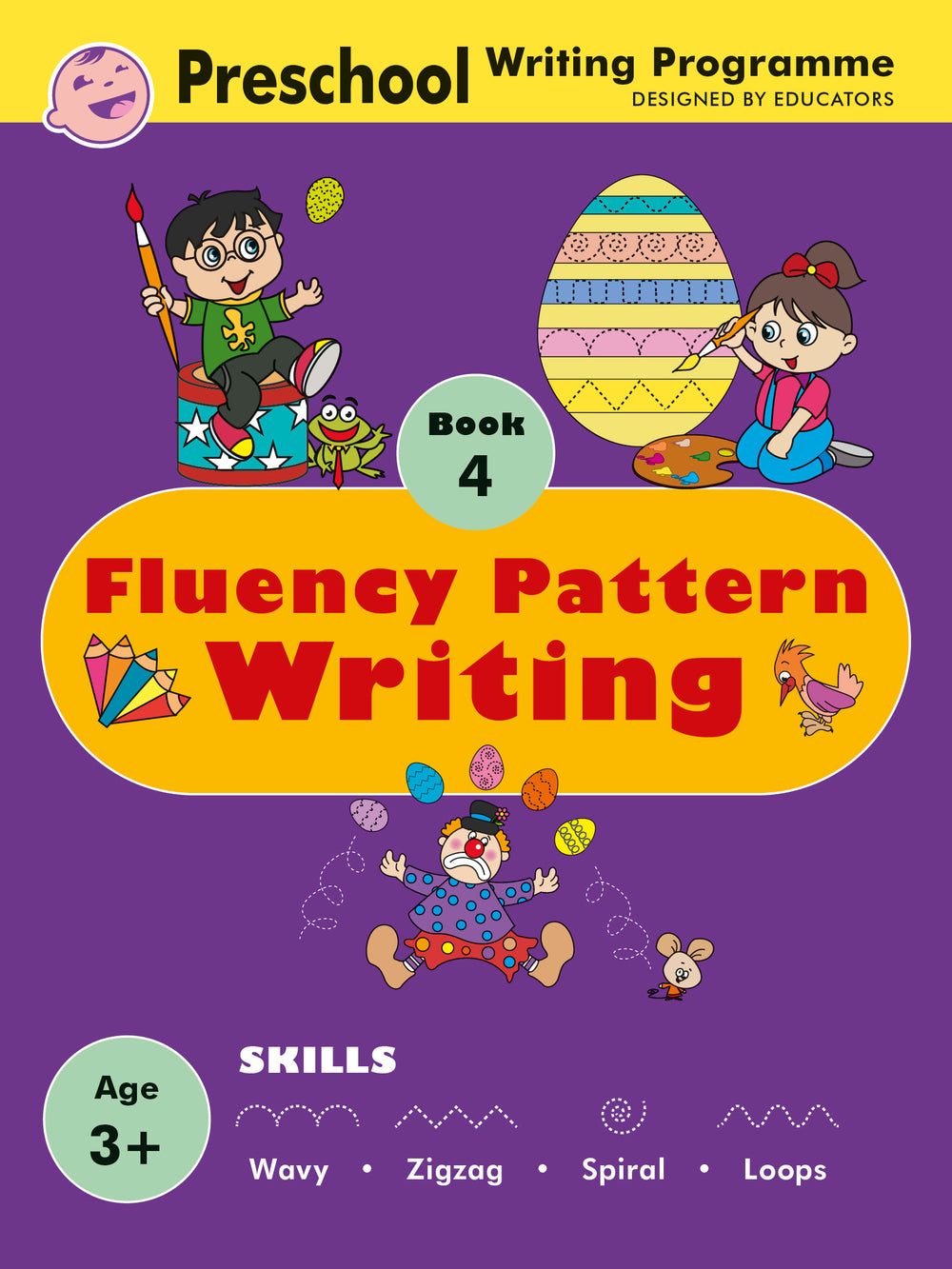 Preschool Writing Fluency Pattern Writing