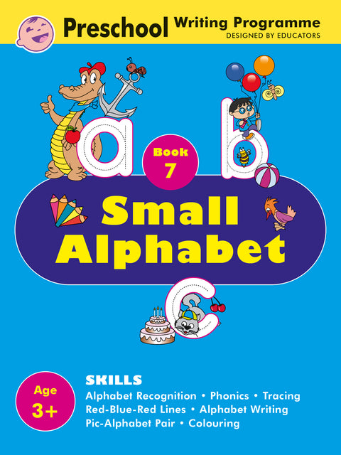Preschool Writing Small Alphabet