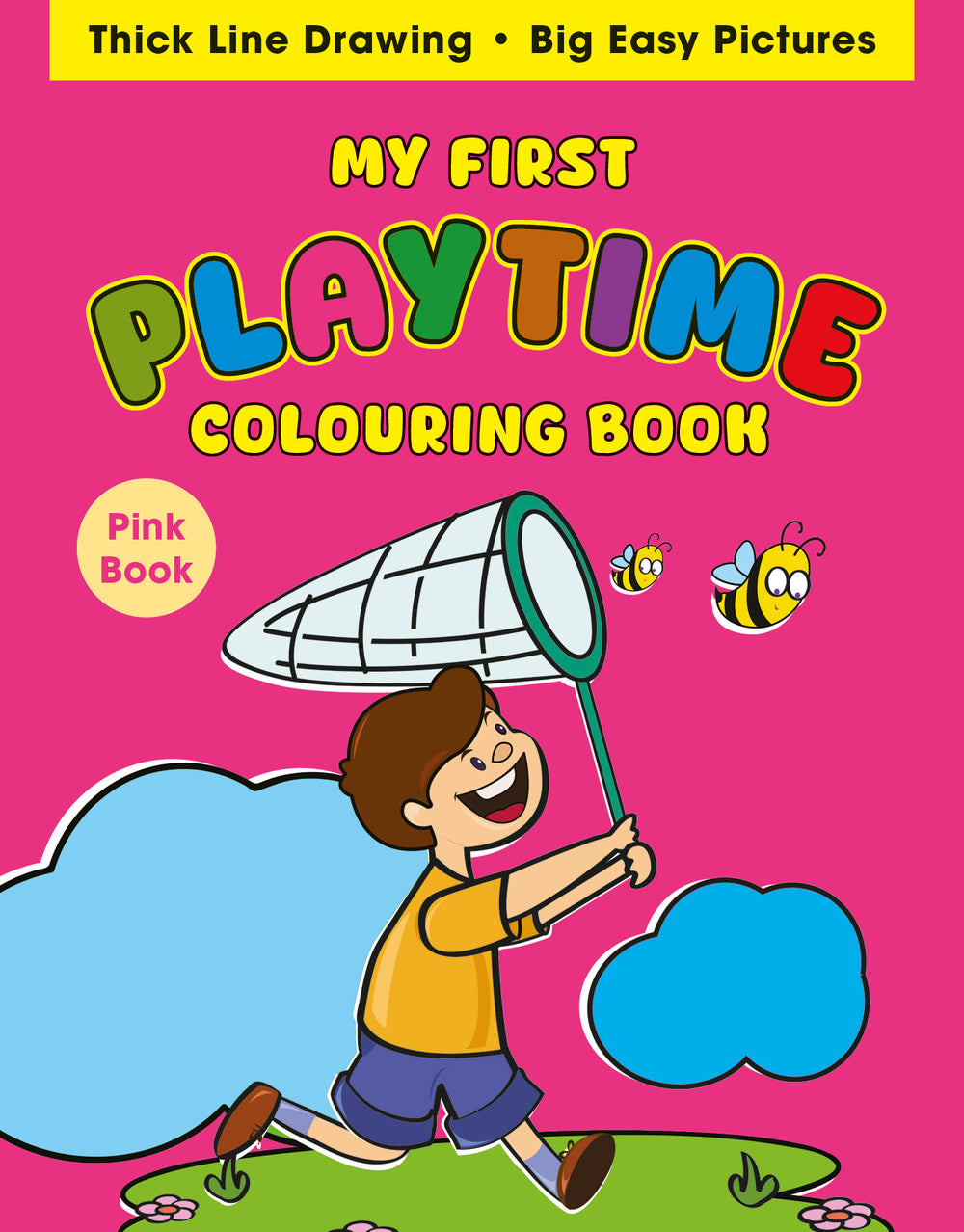 My First Playtime Colouring Book (Pink)