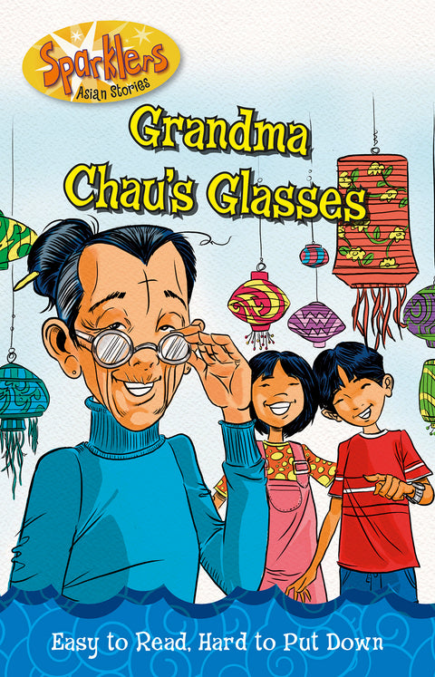 Sparklers Asian Grandma Chaus Glasses
