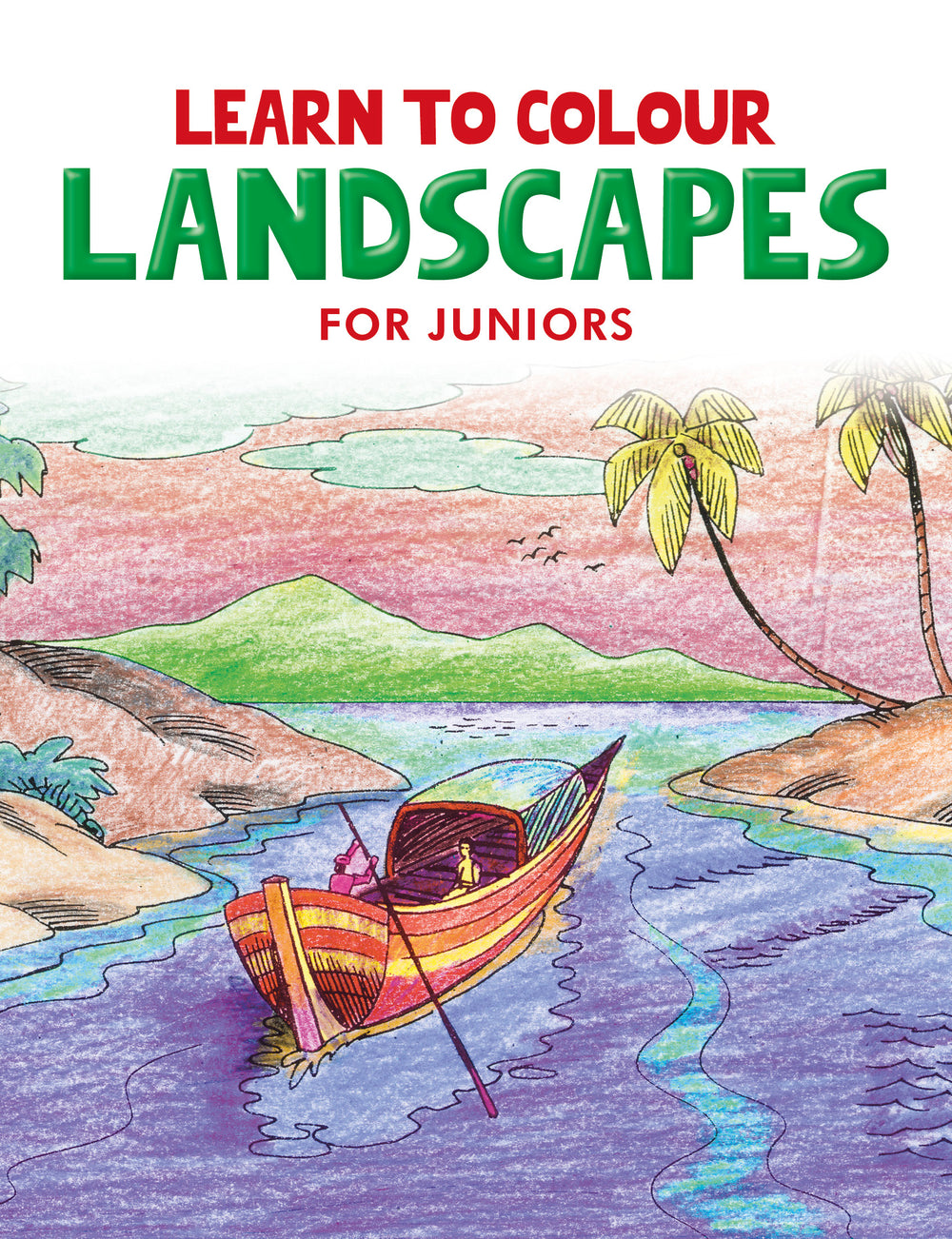 Learn to Colour Landscape for Junior (Green)