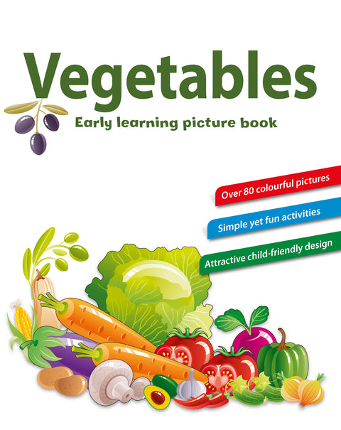 Vegetables Early Learning Picture Book