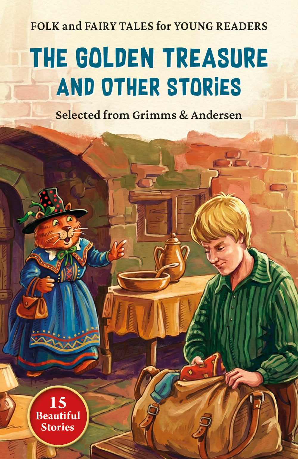 The Golden Treasure and Other Stories (14in1)