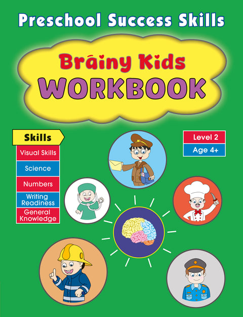 Preschool Success Skills Brainy Kids Workbook (Level 2)