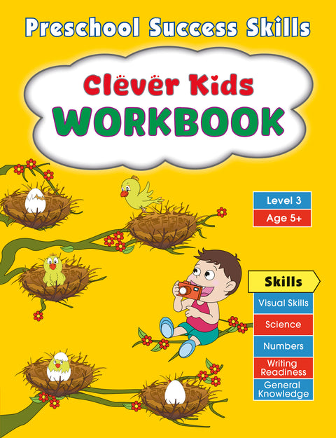 Preschool Success Skills Clever Kids Workbook (Level 3)