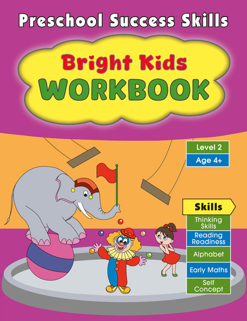 Preschool Success Skills Bright Kids Workbook (Level 2)