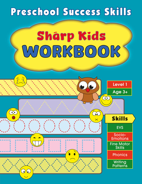 Preschool Success Skills Sharp Kids Workbook (Level 1)