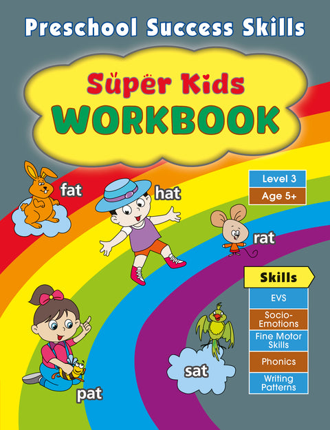 Preschool Success Skills Super Kids Workbook (Level 3)