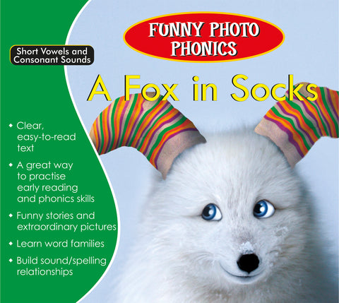 Funny Photo Phonics A Fox in Socks