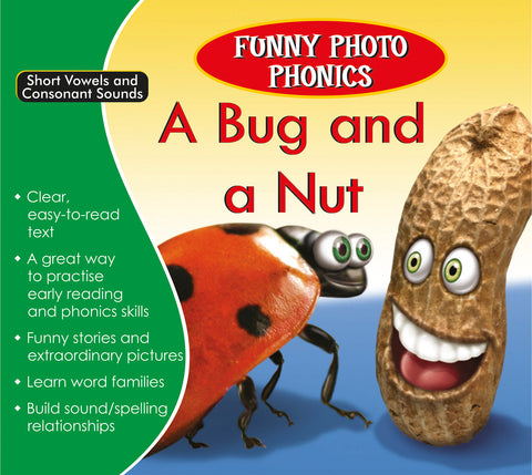 Funny Photo Phonics A Bug and a Nut