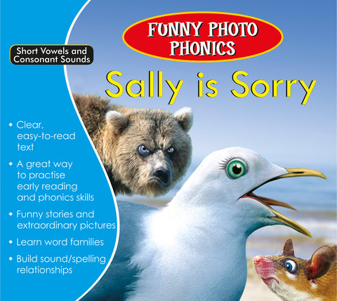 Funny Photo Phonics Sally is Sorry
