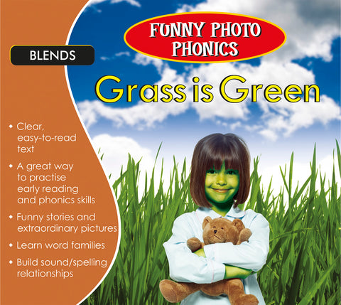 Funny Photo Phonics Grass is Green