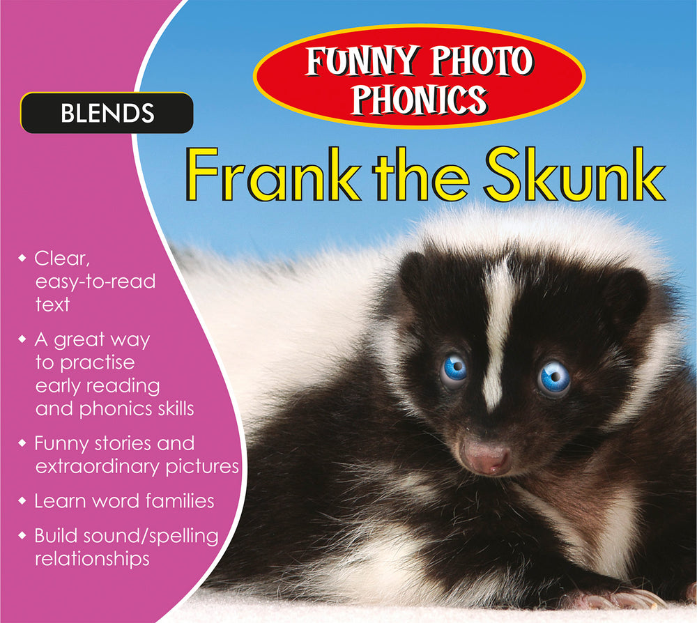 Funny Photo Phonics Frank the Skunk
