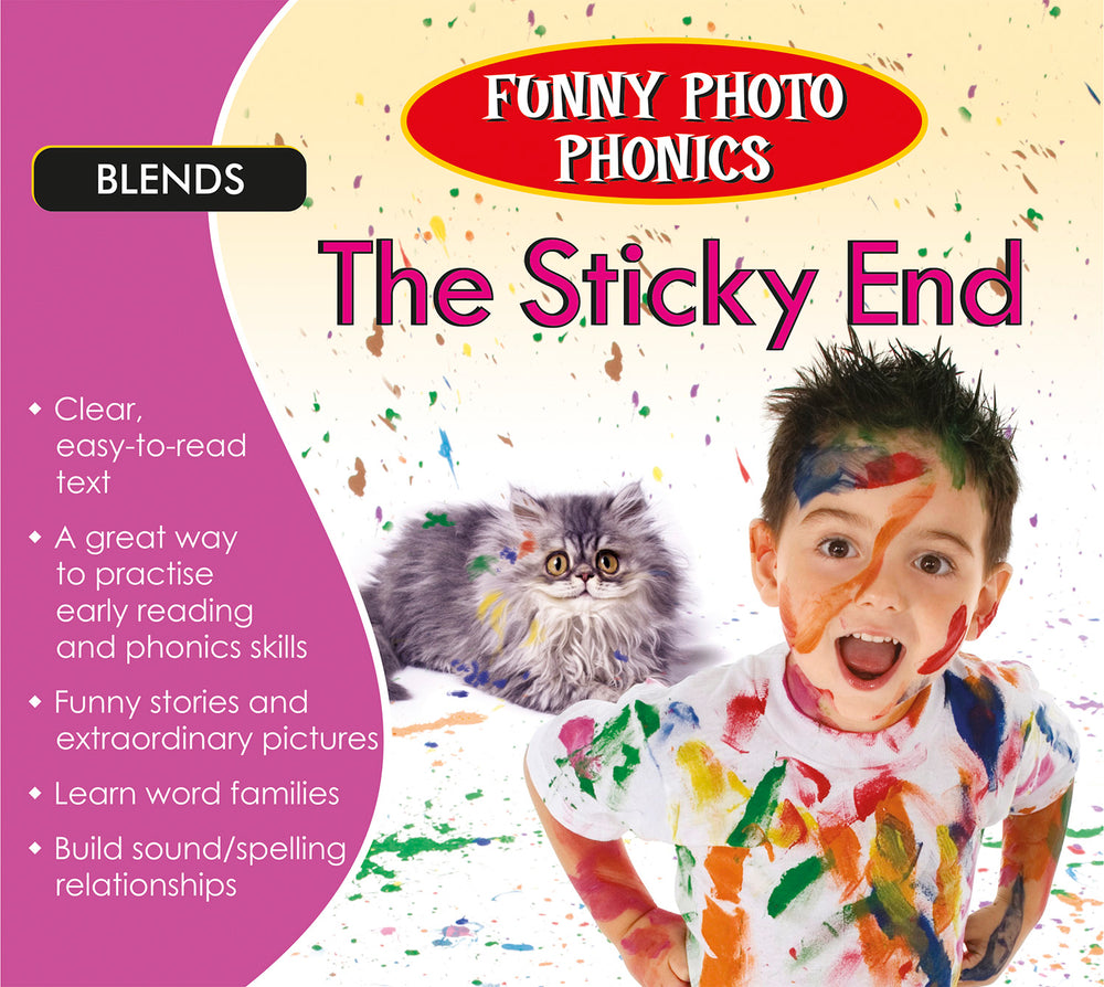 Funny Photo Phonics The Sticky End