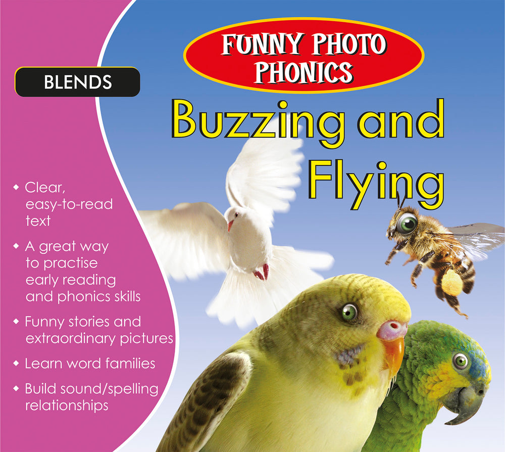 Funny Photo Phonics Buzzing and Flying