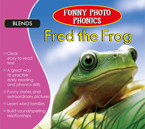 Funny Photo Phonics Fred the Frog
