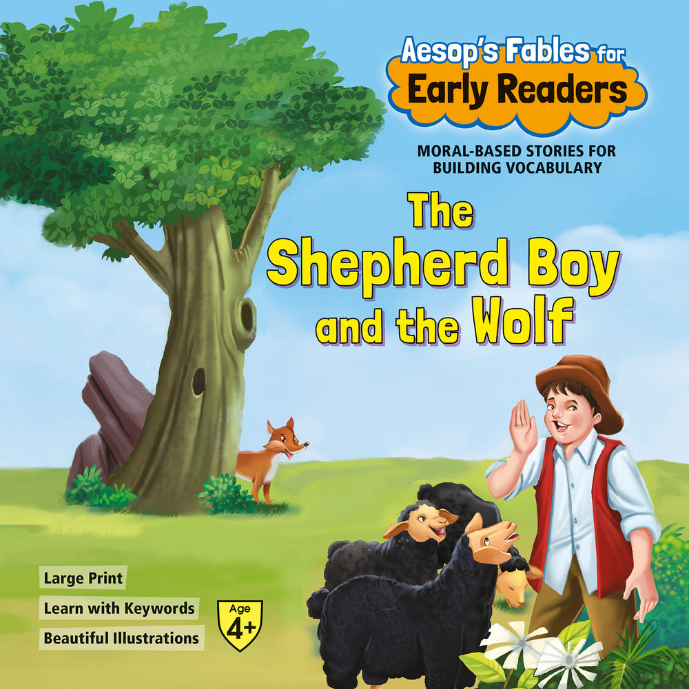Aesop`s Fables Early Readers The Shepherd Boy & the Wolf
