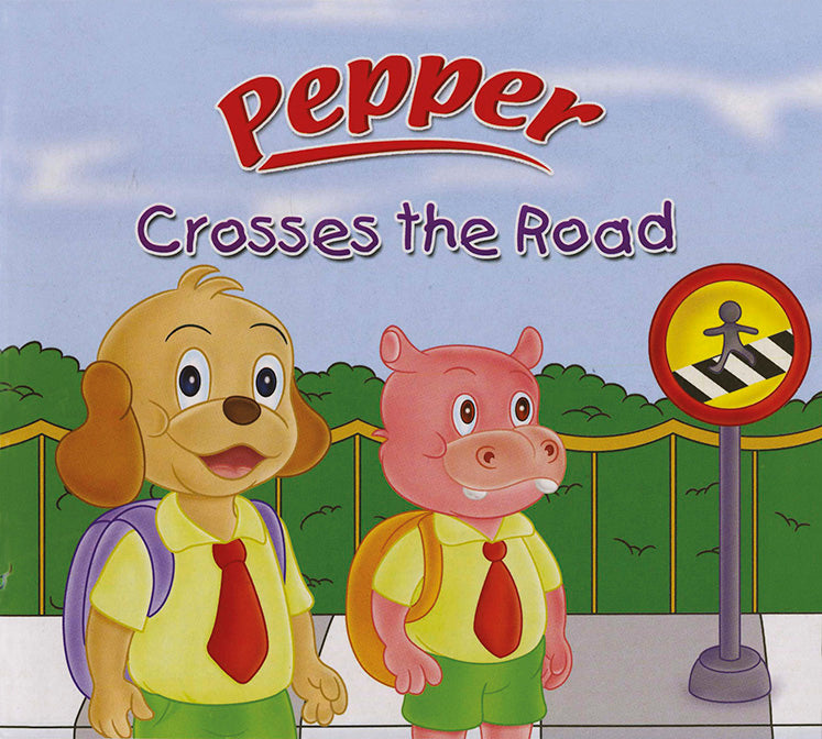 Pepper Crosses the Road