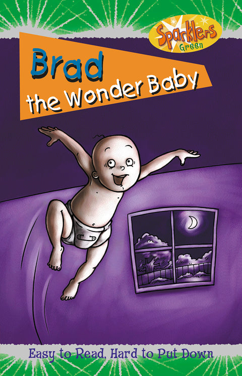 Sparklers Green Brad the Wonder Baby