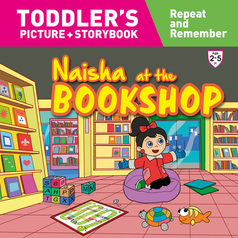 Naisha at the Bookshop