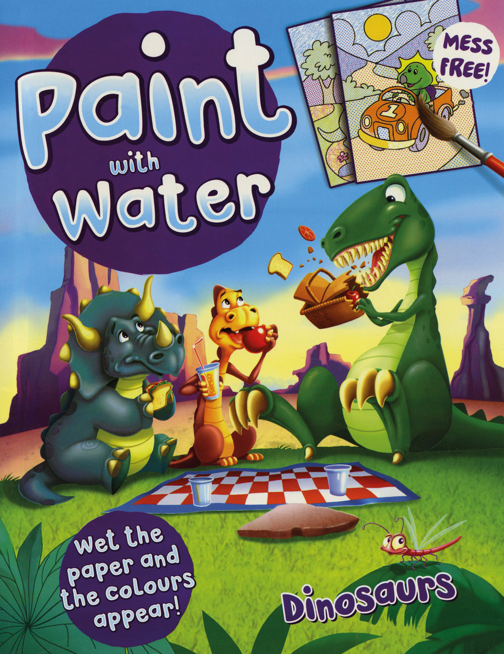 Paint with Water Dinosaurs
