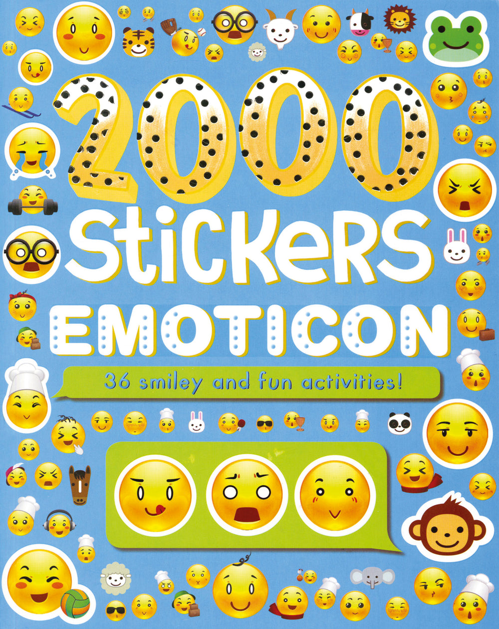 2000 Stickers Emoticon