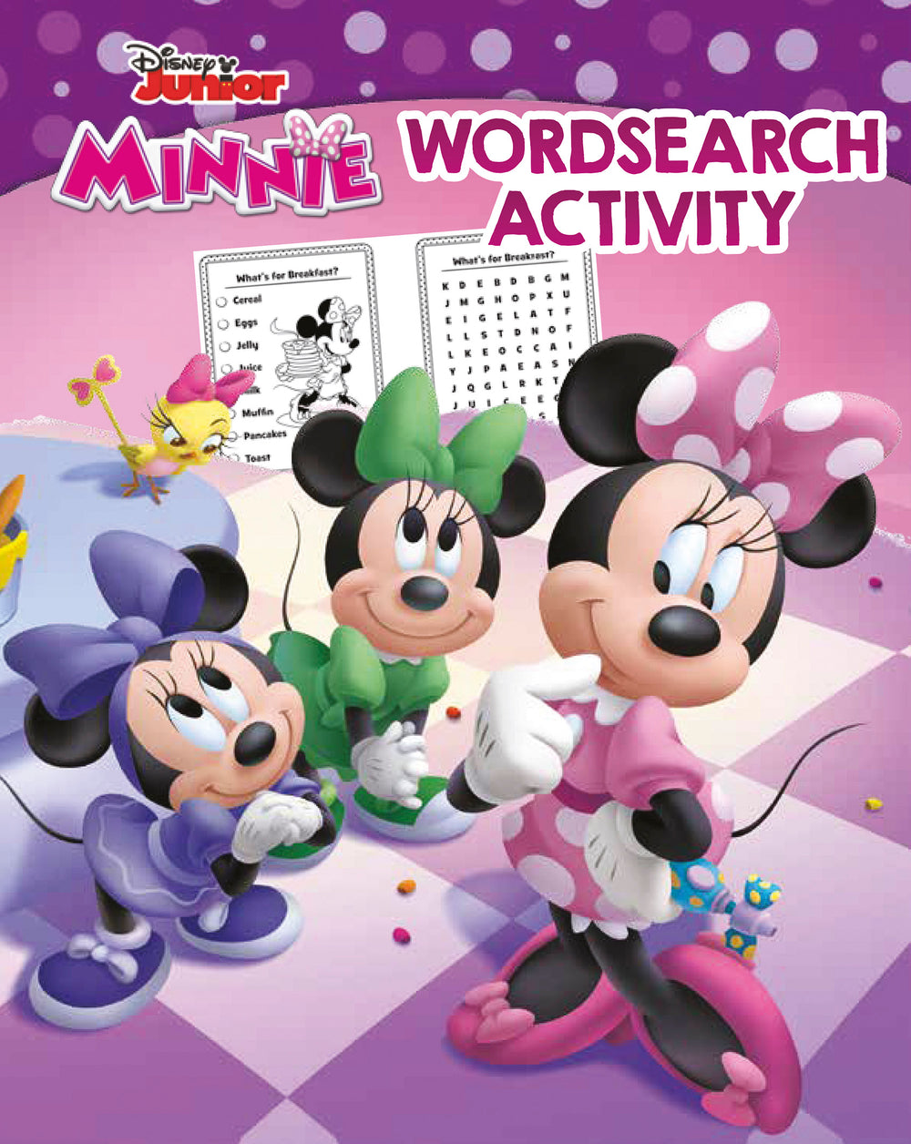 Disney Junior Minnie Wordsearch Activity