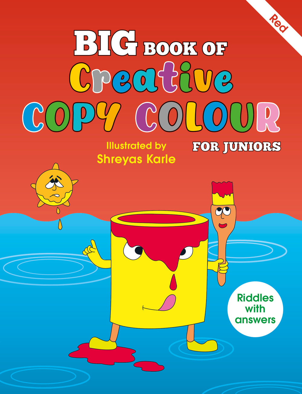 Big Book of Creative Copy Colour for Juniors (Red)