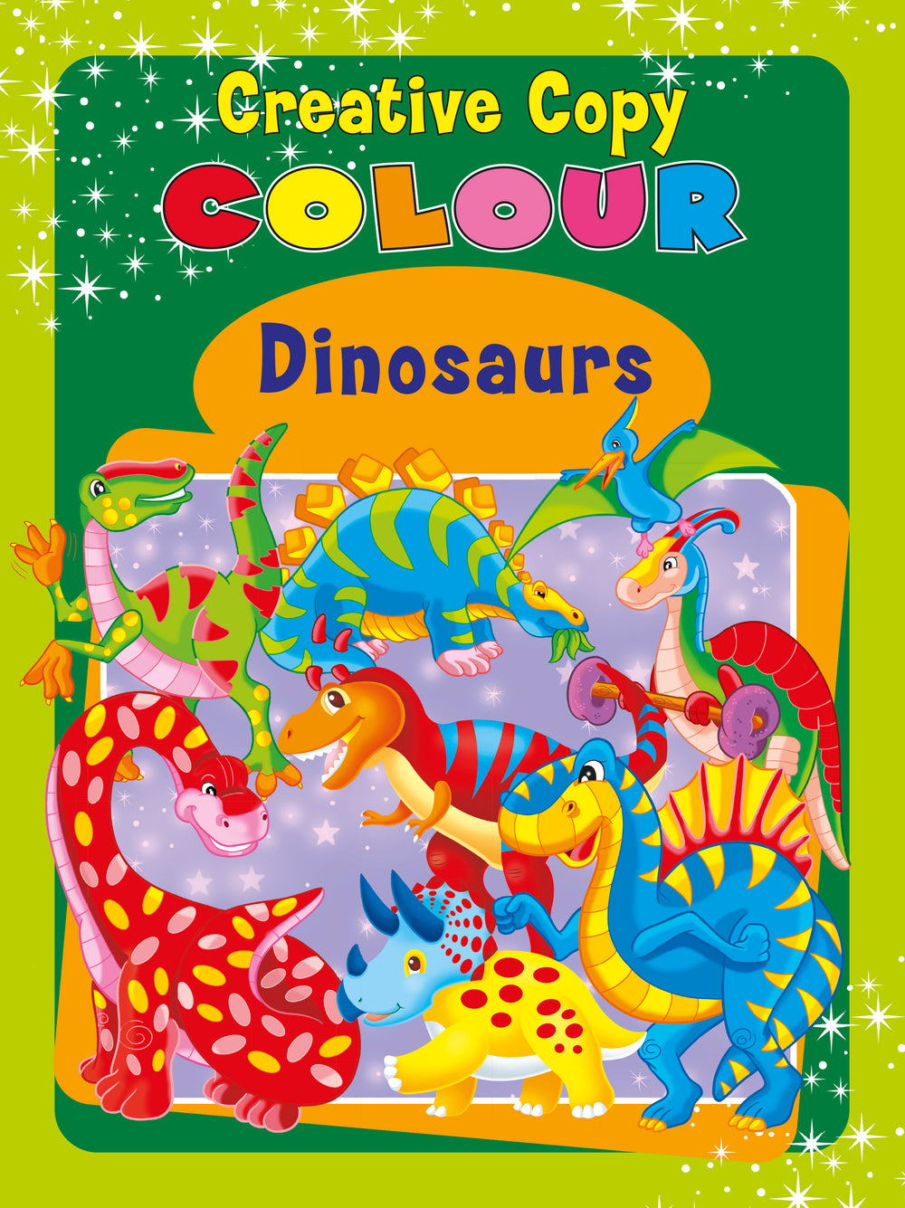 Creative Copy Colour Dinosaurs
