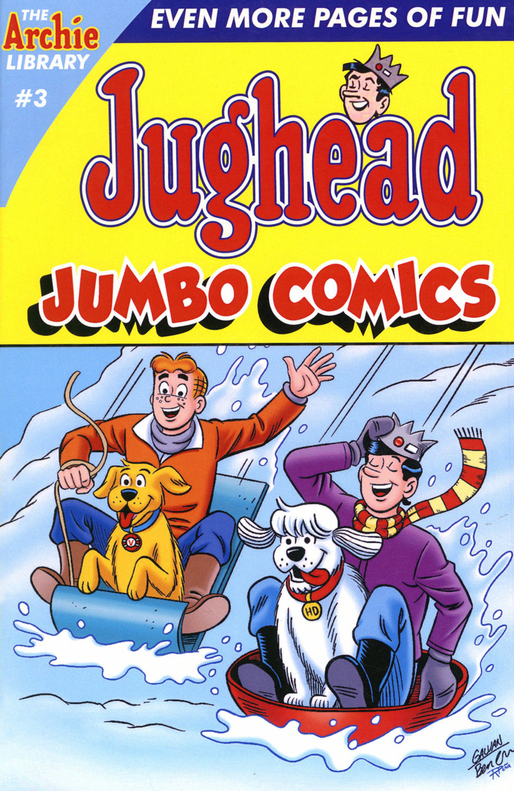 Archie Library Jughead Jumbo Comics # 3