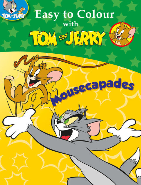 Easy to Colour with Tom and Jerry Mousecapades