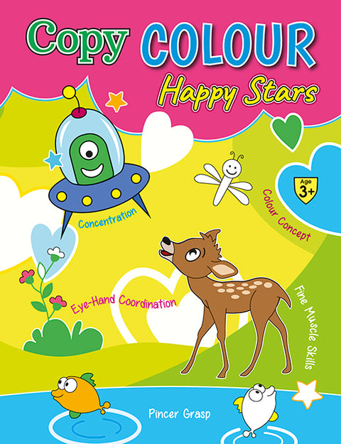 Copy Colour Happy Stars