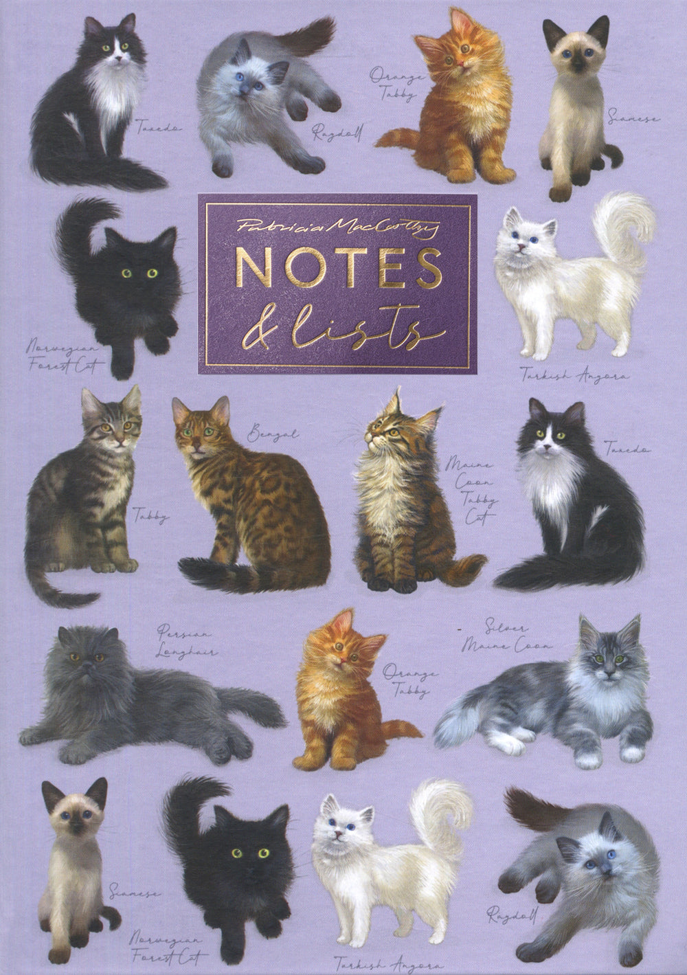 Cats Things to do Journal with Sticky Notes