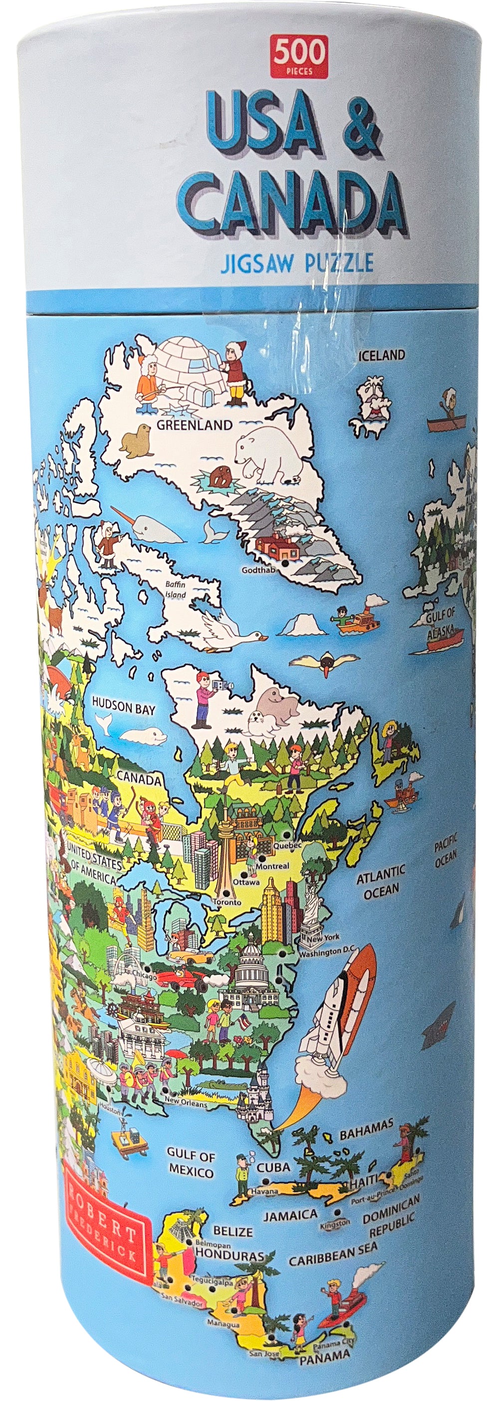 USA & Canada Jigsaw Puzzle
