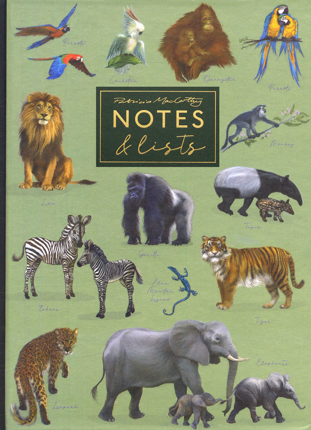 Jungle Things to do Journal With Sticky Notes