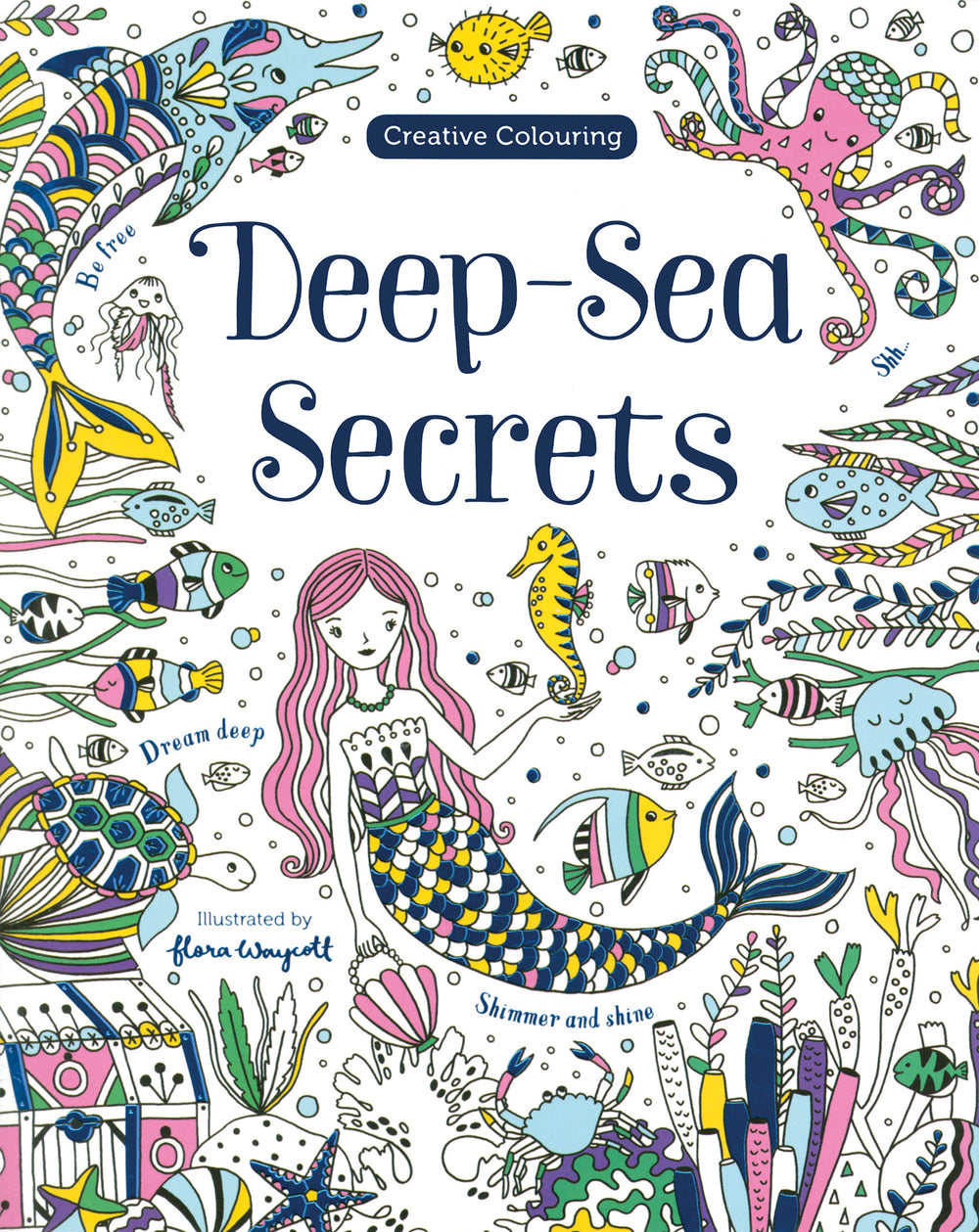 Creative Colouring Deep-Sea Secrets