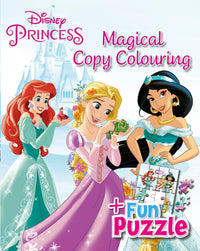 Disney Princess Magical Copy Colouring (Fun Puzzle)
